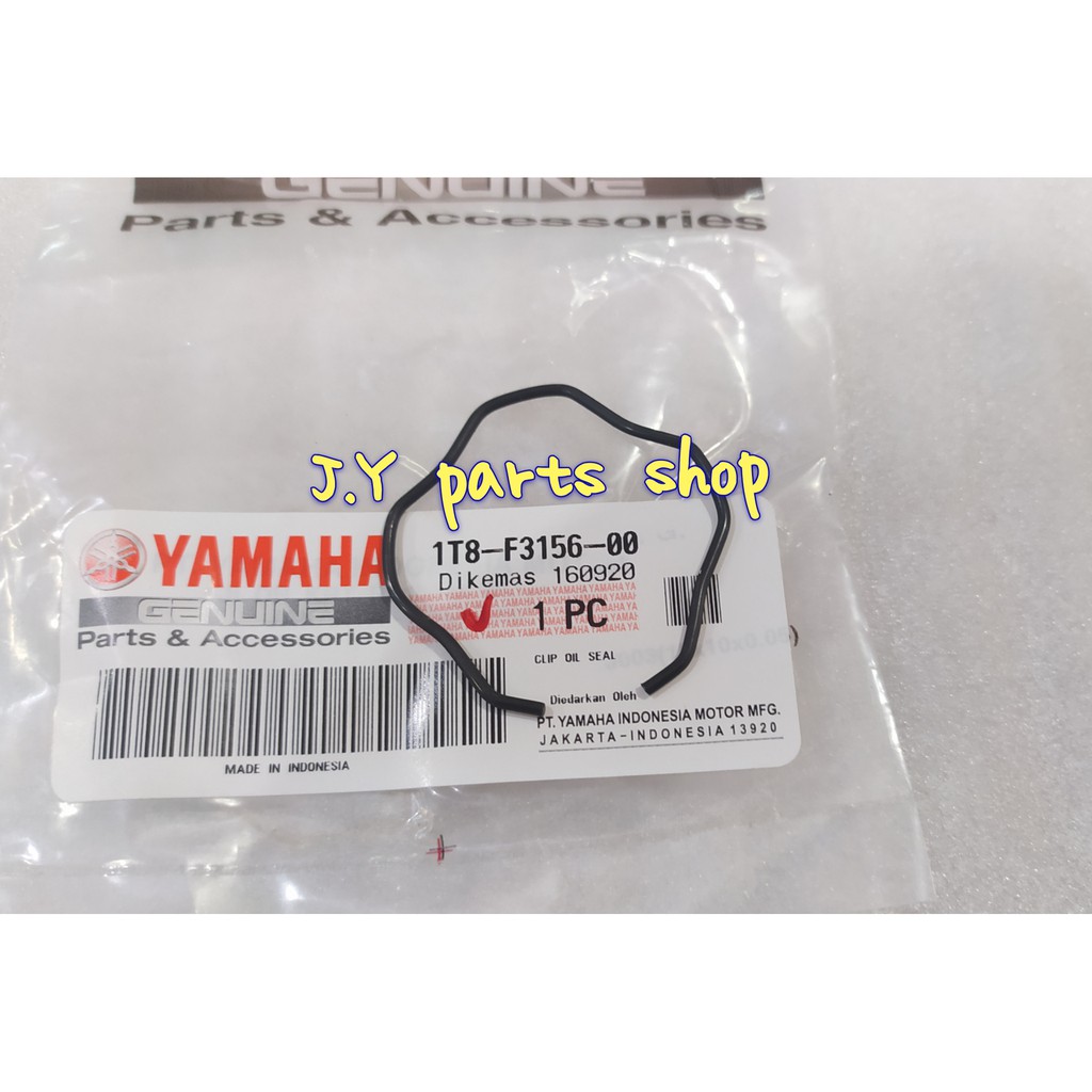 KLIP CLIP SIL SEAL AS SHOCK SHOK SOK DEPAN ALFA SIGMA F1ZR FIZR F1Z R FIZ R FORCE 1 ORIGINAL YGP 1T8-F3156-00