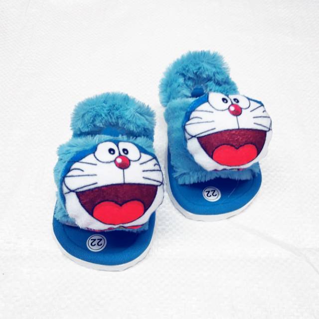 Sandal boneka doraemon anak 21sampai dengan 30 New