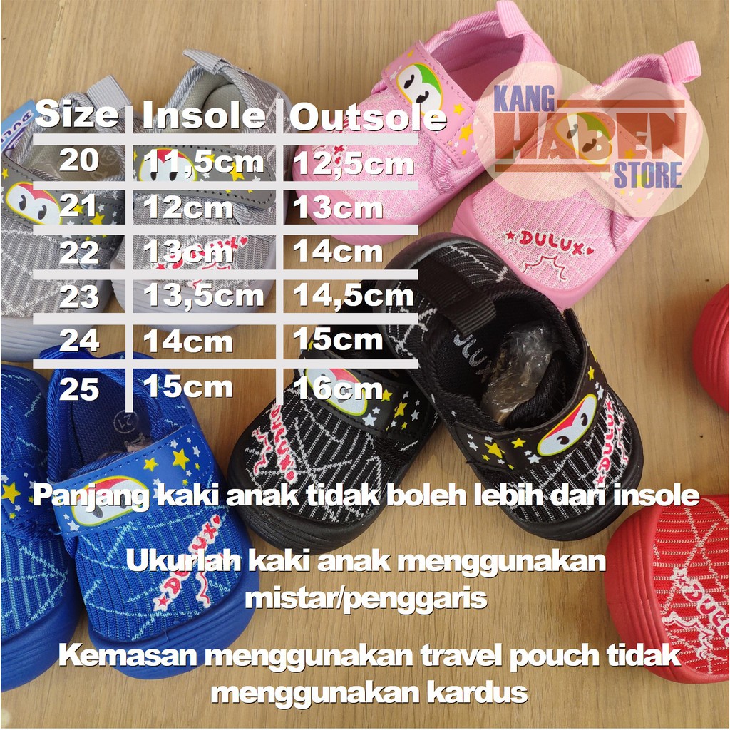 BX2025E Sepatu Anak kecil cewek cowok Karakter mata Lucu dan trendy