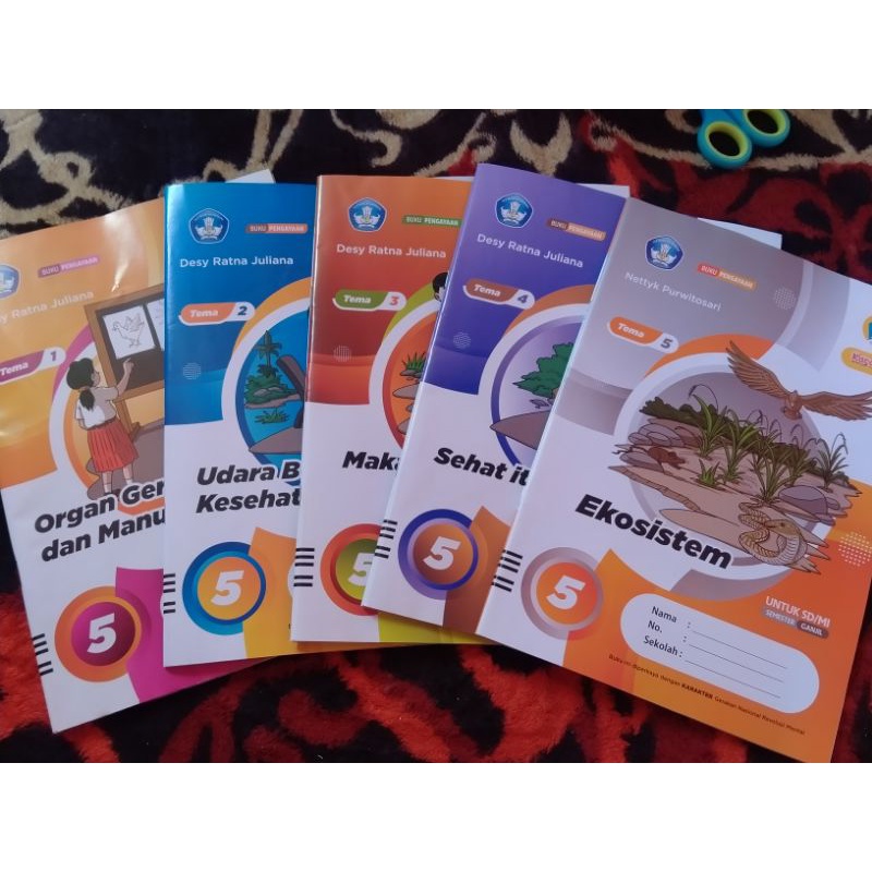 Buku Latihan Soal LKS Tematik Mandiri Kelas 5 Semester Ganjil