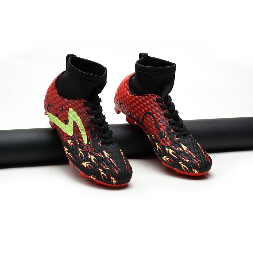 Sepatu pria bola SPECS soccer batik biru putih