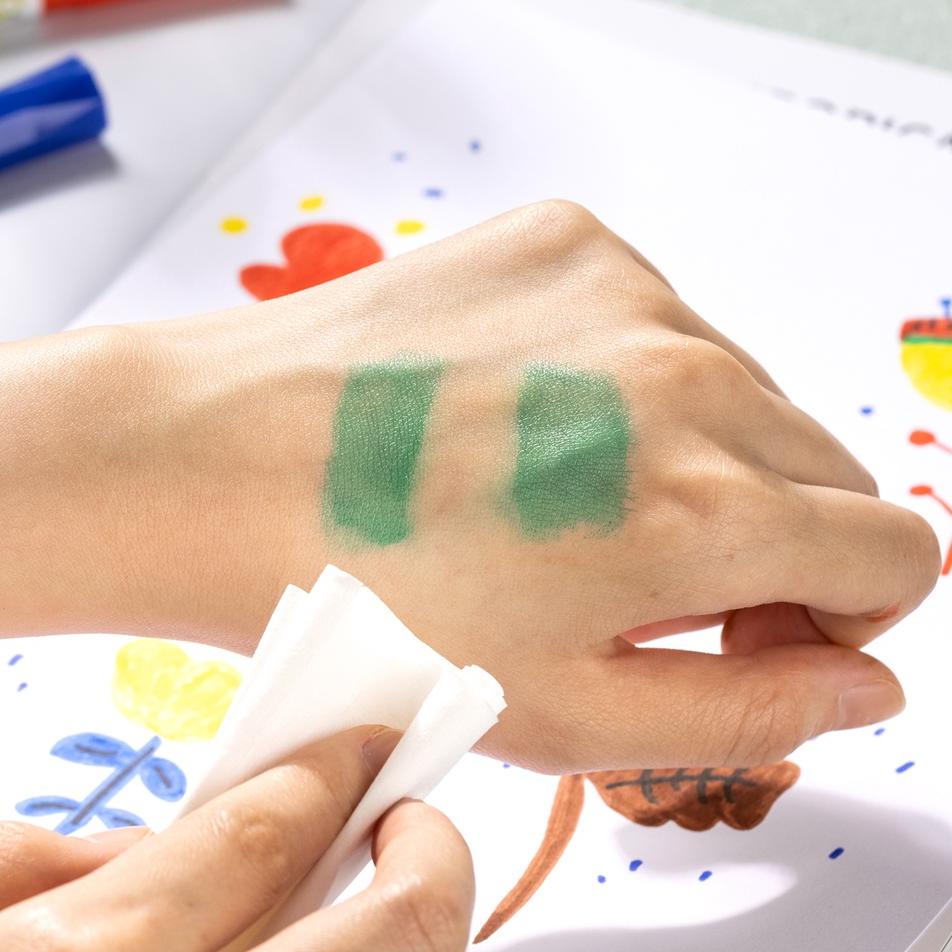 

Terjangkau - Deli Washable Marker / Spidol Warna Anak 12 24 Warna Mudah dicuci Tersertifikasi Aman EC155