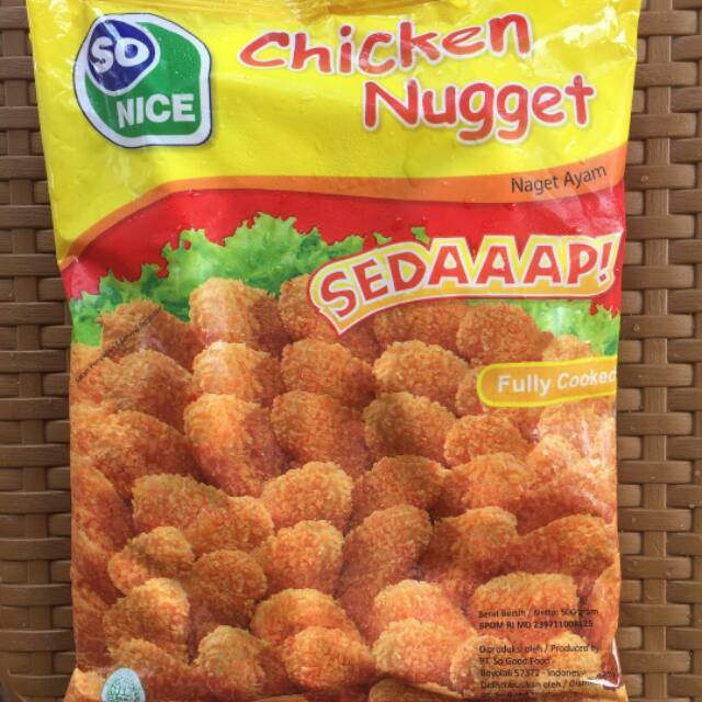 

So nice chicken nugget naget ayam 500gr