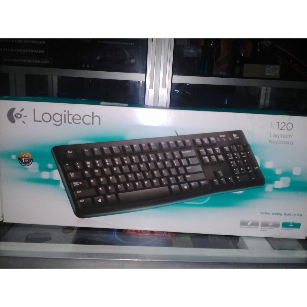 Keyboard Logitech USB K120 Original