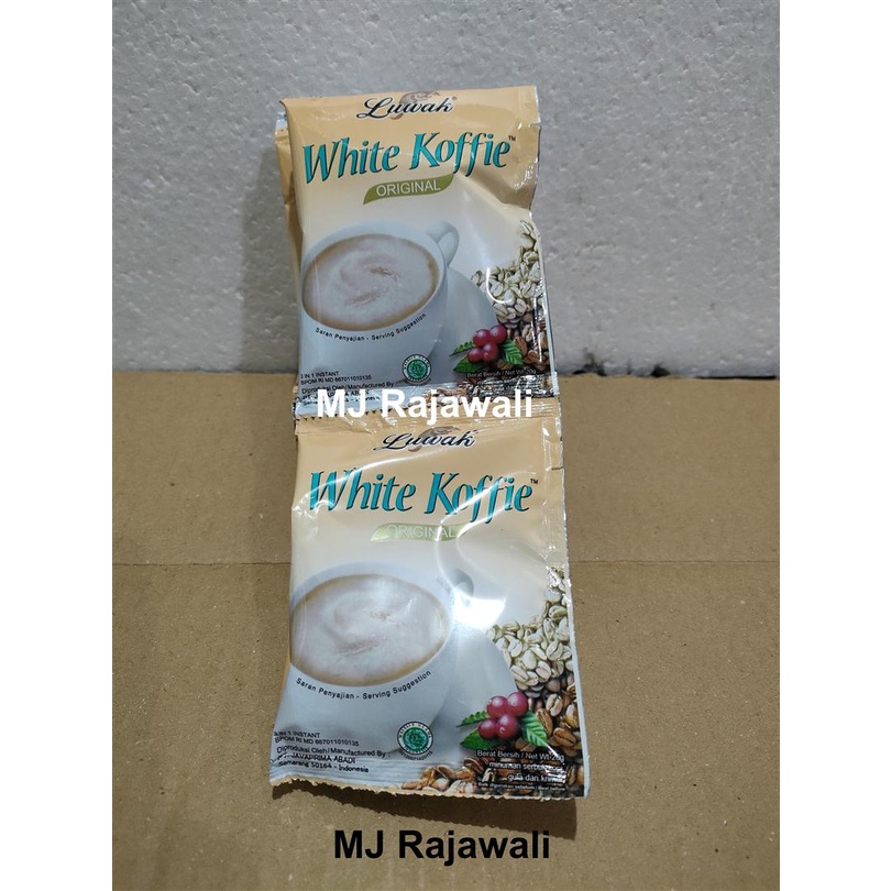 

Kopi Luwak White Koffie 20 gr - Renceng
