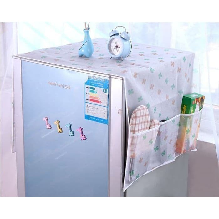 Nasee Refrigerator Storage Bag Taplak Kulkas Kantong Motif