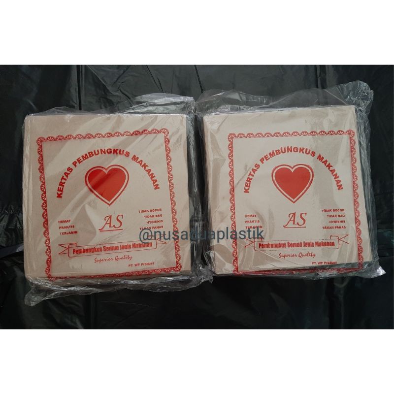 Kertas Nasi Kotak Piring Rotan