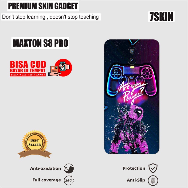 SKIN HANPHONE MAXTRON S8 PRO GAME