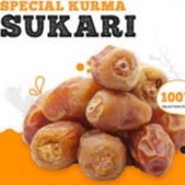 KURMA SUKARI 1KG KEMASAN DUS  Kurma Sukari  Al Qassim Premium Dates