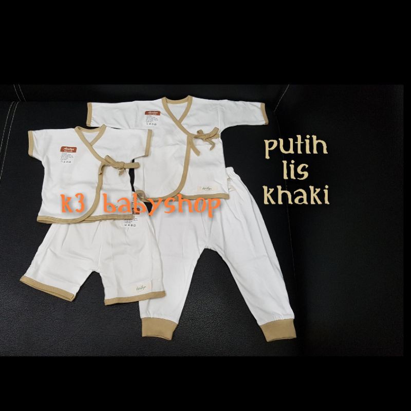 Paket baju bayi newborn Aerilyn kimono pendek panjang set baju bayi baru lahir setelan piyama anak