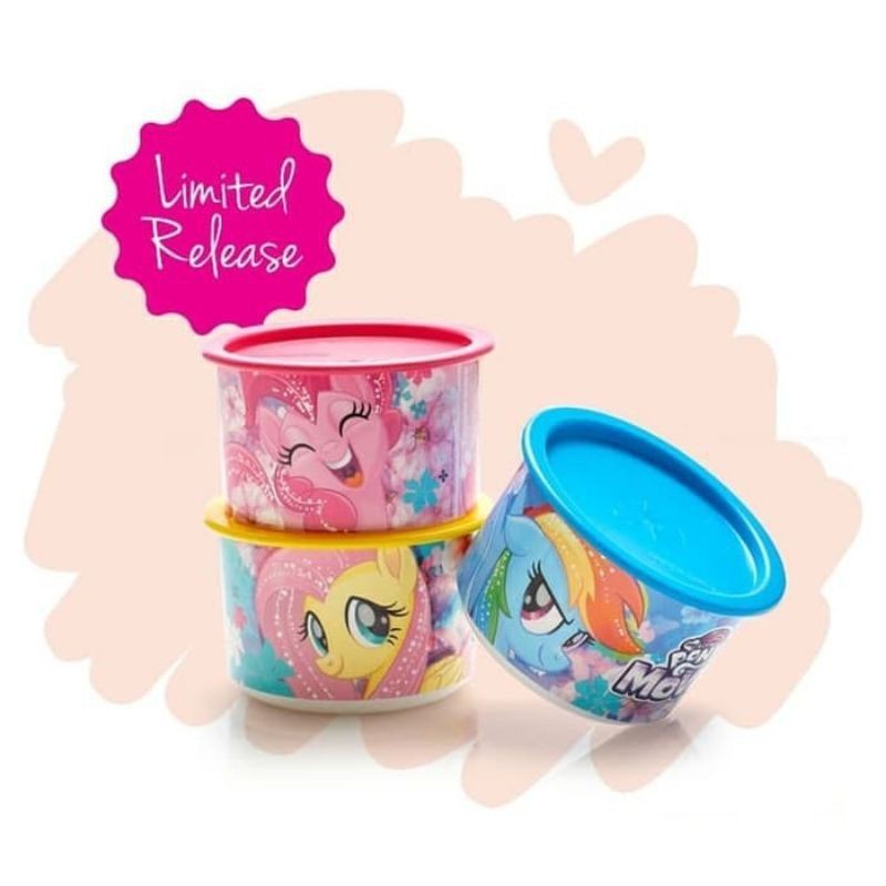 Kotak Tupperware Little pony // tempat makan tupperware