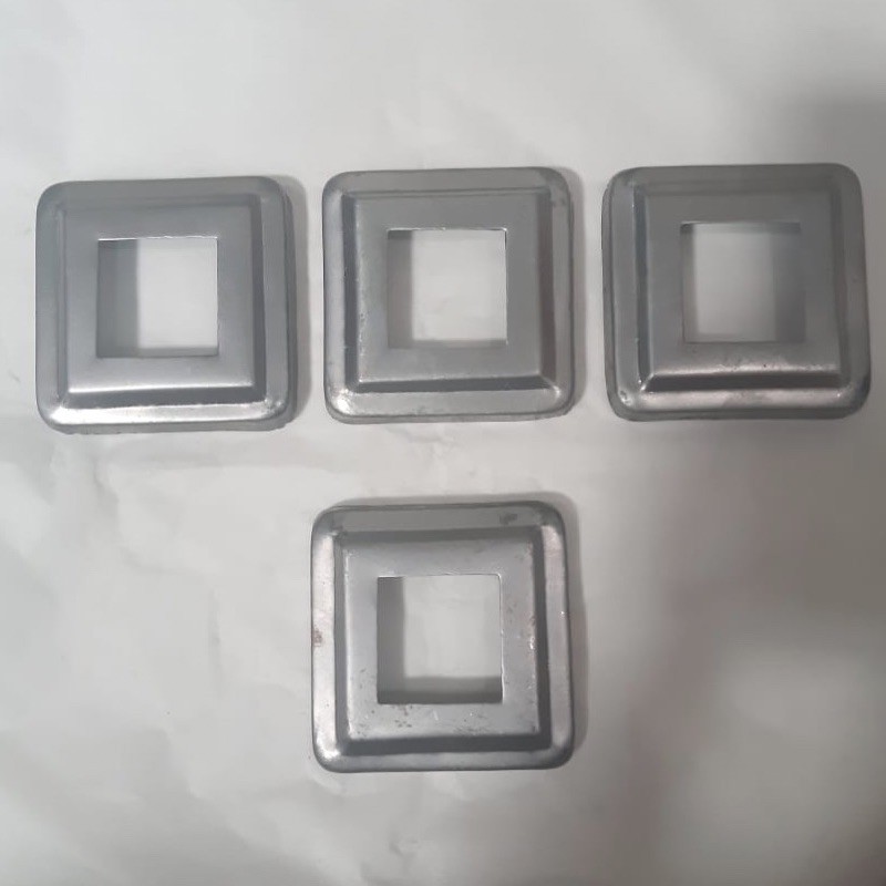 tapak minimalis besi 4x4 kaki hollow kotak