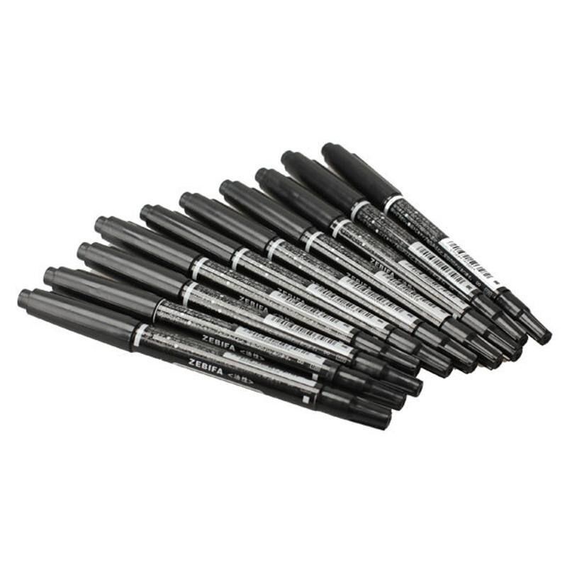 

Spidol Permanen Serbaguna Dual Head Marker Waterproof 1 PCS - MO-120-MC