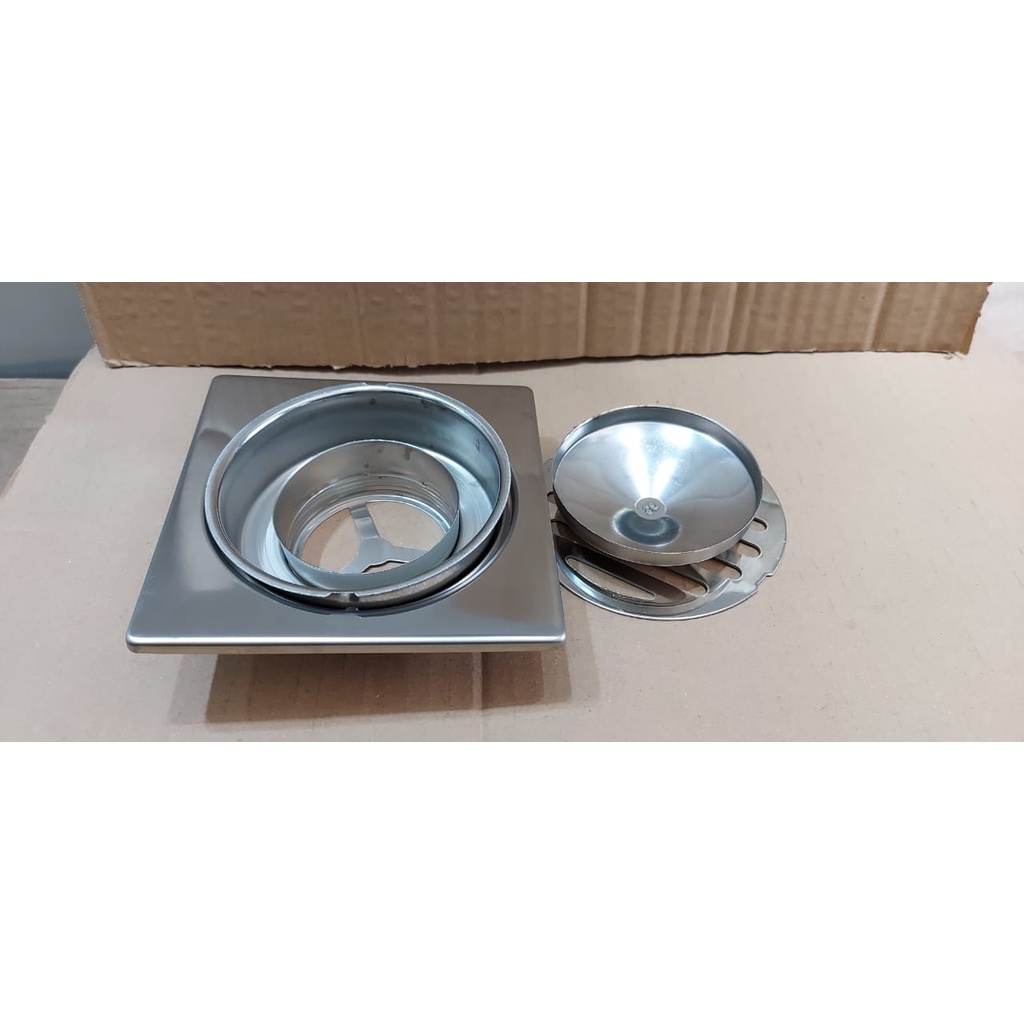 Saringan Got Air / Floor Drain Model Toto Stainless