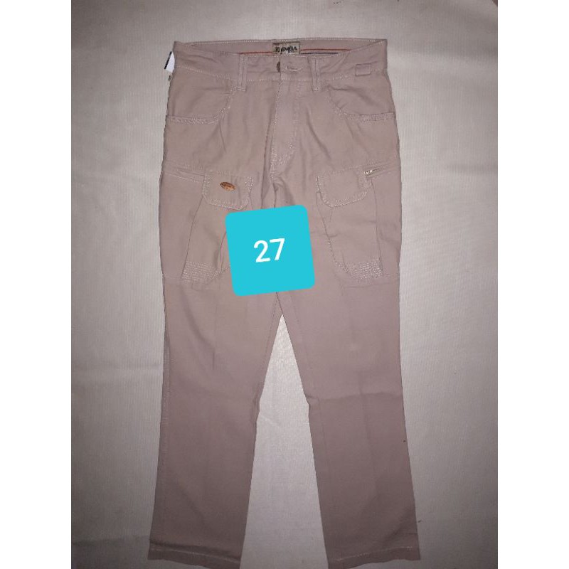 celana panjang cargo emba original