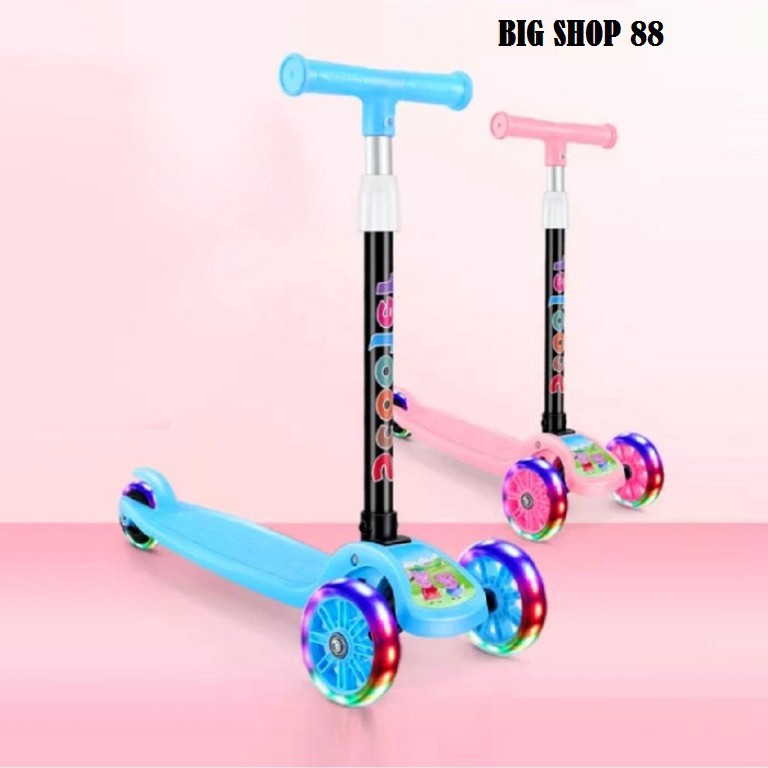 21ST KICKBOARD SCOOTER / SEKUTER SKUTER ANAK / OTOPED ANAK RODA 3 ADA LAMPU