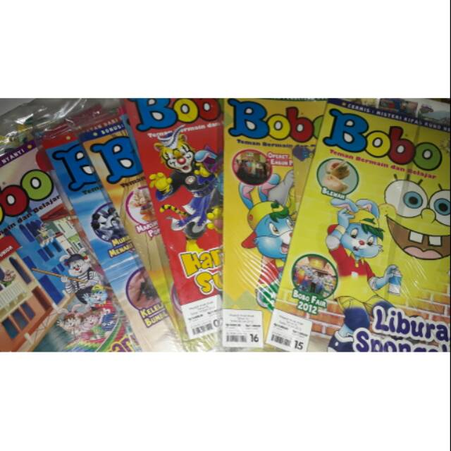 Majalah Bobo (Plastik + Hadiah)