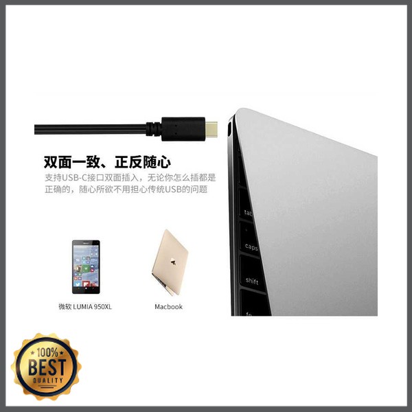 TG-KK116 Kebidu Kabel Konverter USB Type C to HDMI 4K 15cm - MM142