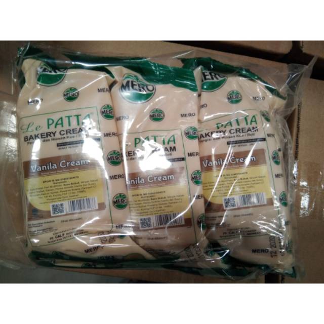 

Mero lepatta bakery cream vanila 250 gr