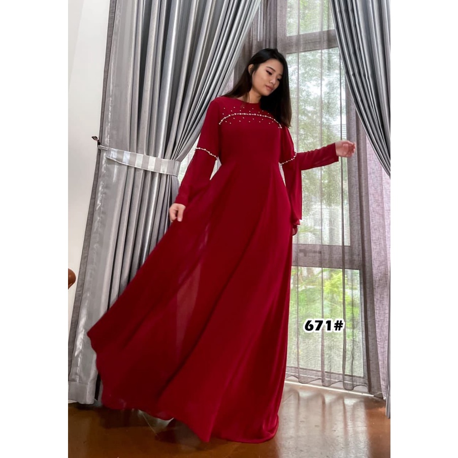 671#Gamis wanita/Dress wanita/fashoion wanita fashion wanita