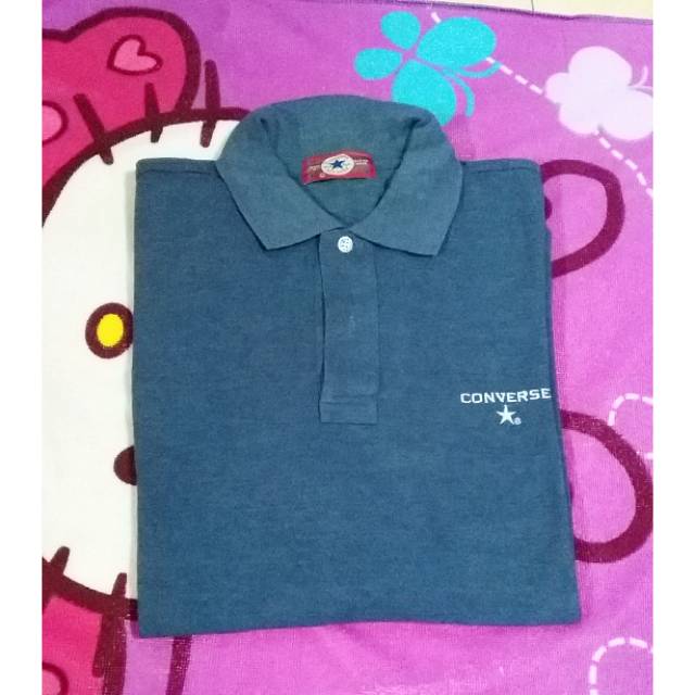 kaos polo converse bekas original