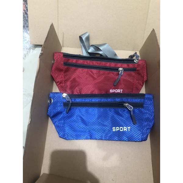 POCKET SMART BELT RUNNING SPORT ELASTIC LARI SEPEDA TAS DOMPET IKAT PINGGANG PRAKTIS SG