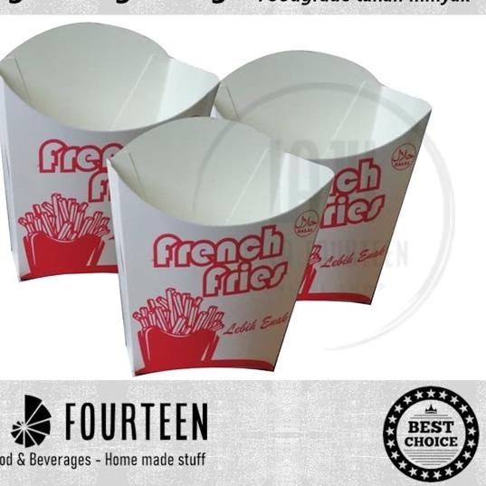 

☎ Dus Kentang French Fries Foodgrade Murah ✪