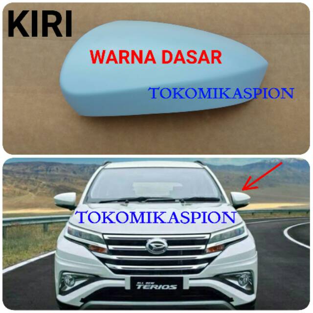 original - cover spion allnew terios - tutup spion terios 2019 up - cover spion terios 2019 - kiri