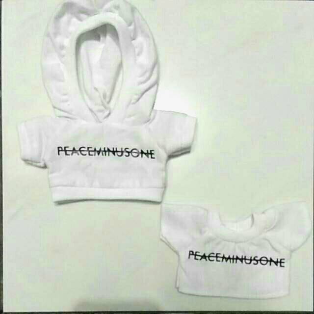 Peaceminusone hoodie tshirt for doll 20cm