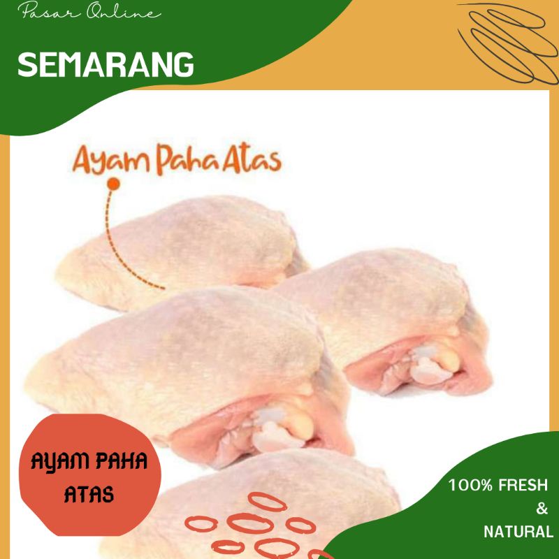 

Ayam Paha Atas Segar / Fresh / Belanja Murah Semarang / Daging Ayam 500gr /Cod Grosir Murah Semarang