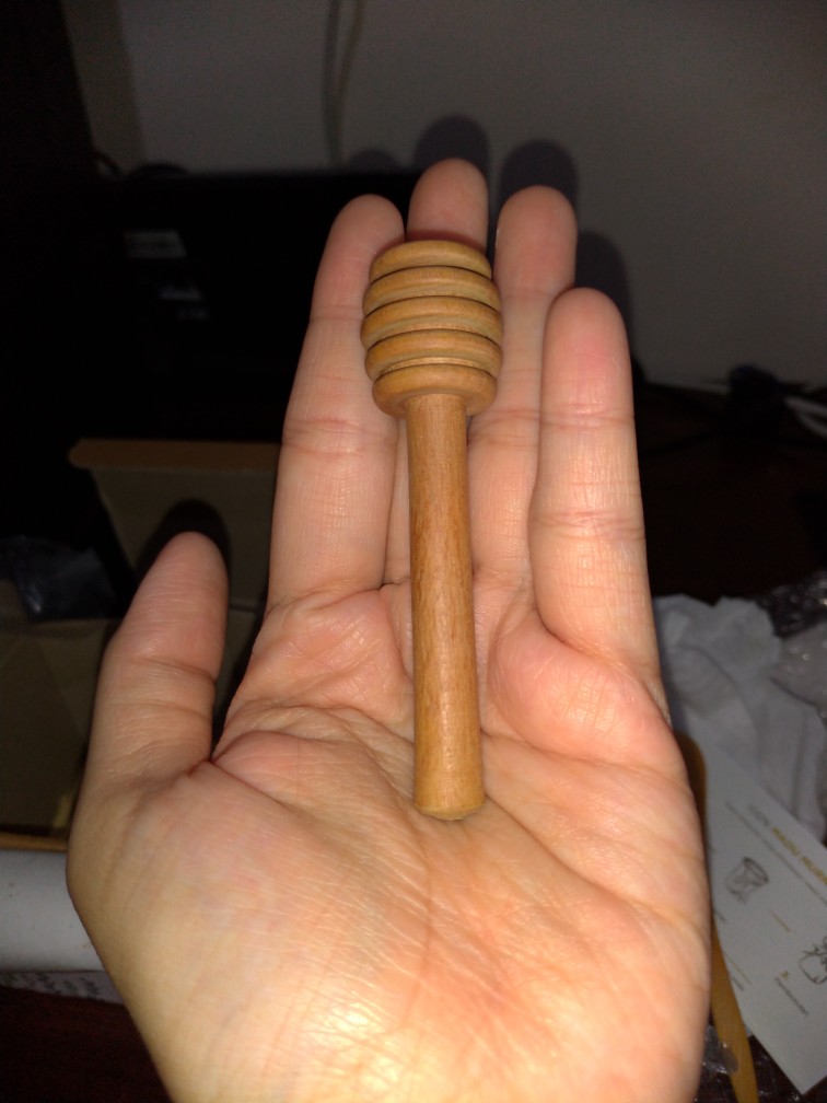 Sendok Madu (honey Dipper) Dilapisi Beeswax Organik. Juga Cocok Untuk Suvenir Pernikahan. Foodgrade