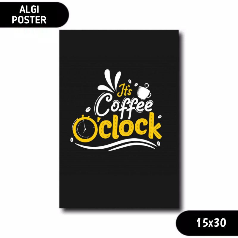 Poster Kayu | Hiasan Cafe | Hiasan Dinding