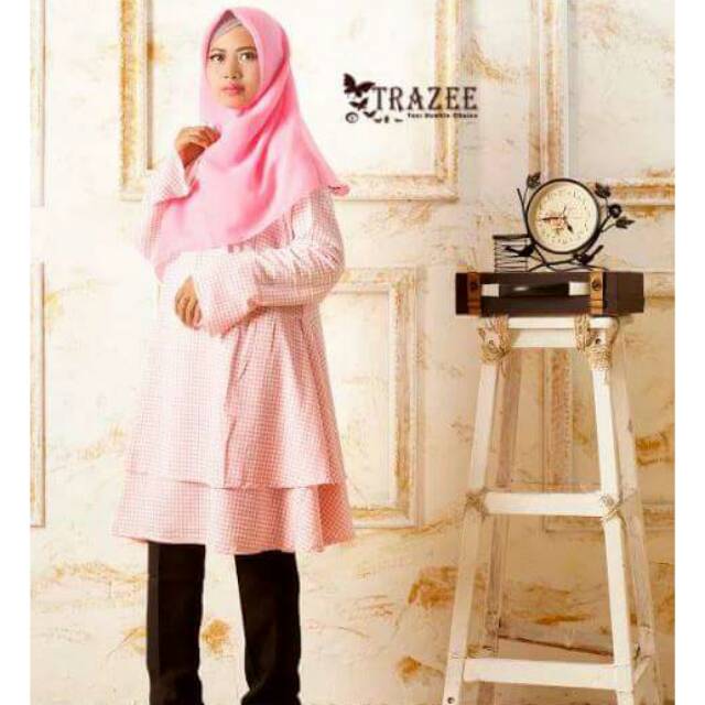 Tunik cantik bubble jumbo