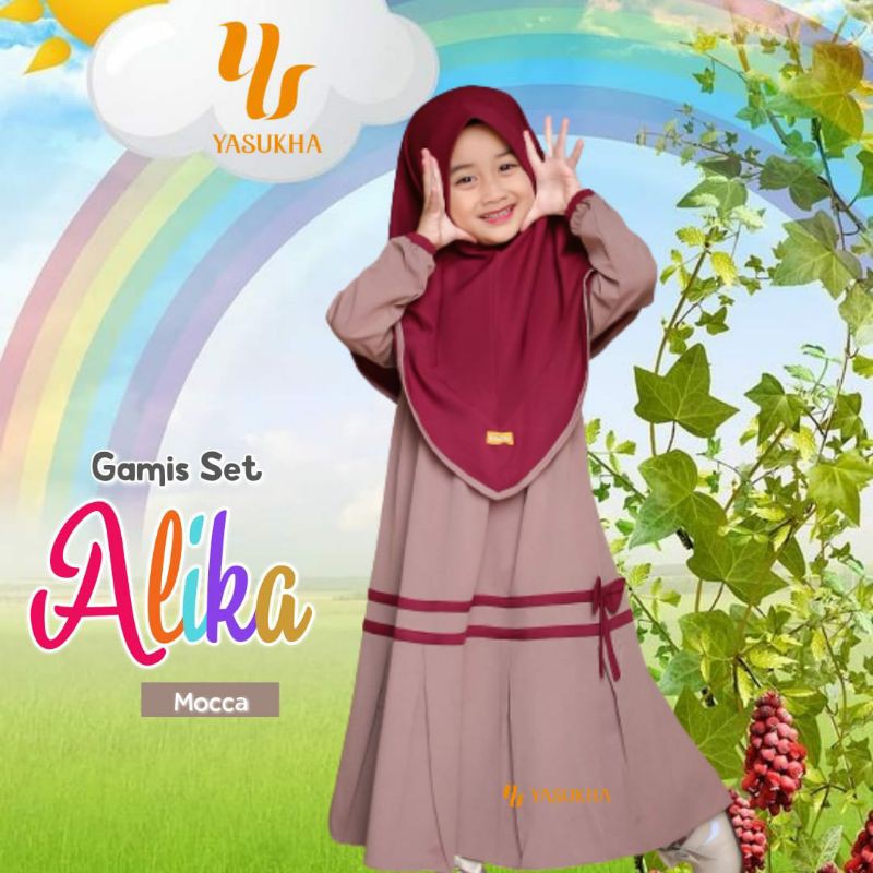 GAMIS ANAK ALIKA/SET GAMIS
