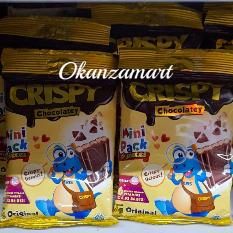 

Crispy Mini Pack Chocolate Original 66gr
