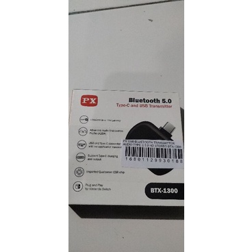 BLUETOOTH TRANSMITER PX BTX-1300 ( garansi px 12 bulan)