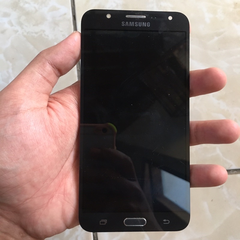 tatakan lcd samsung j700f ori copotan