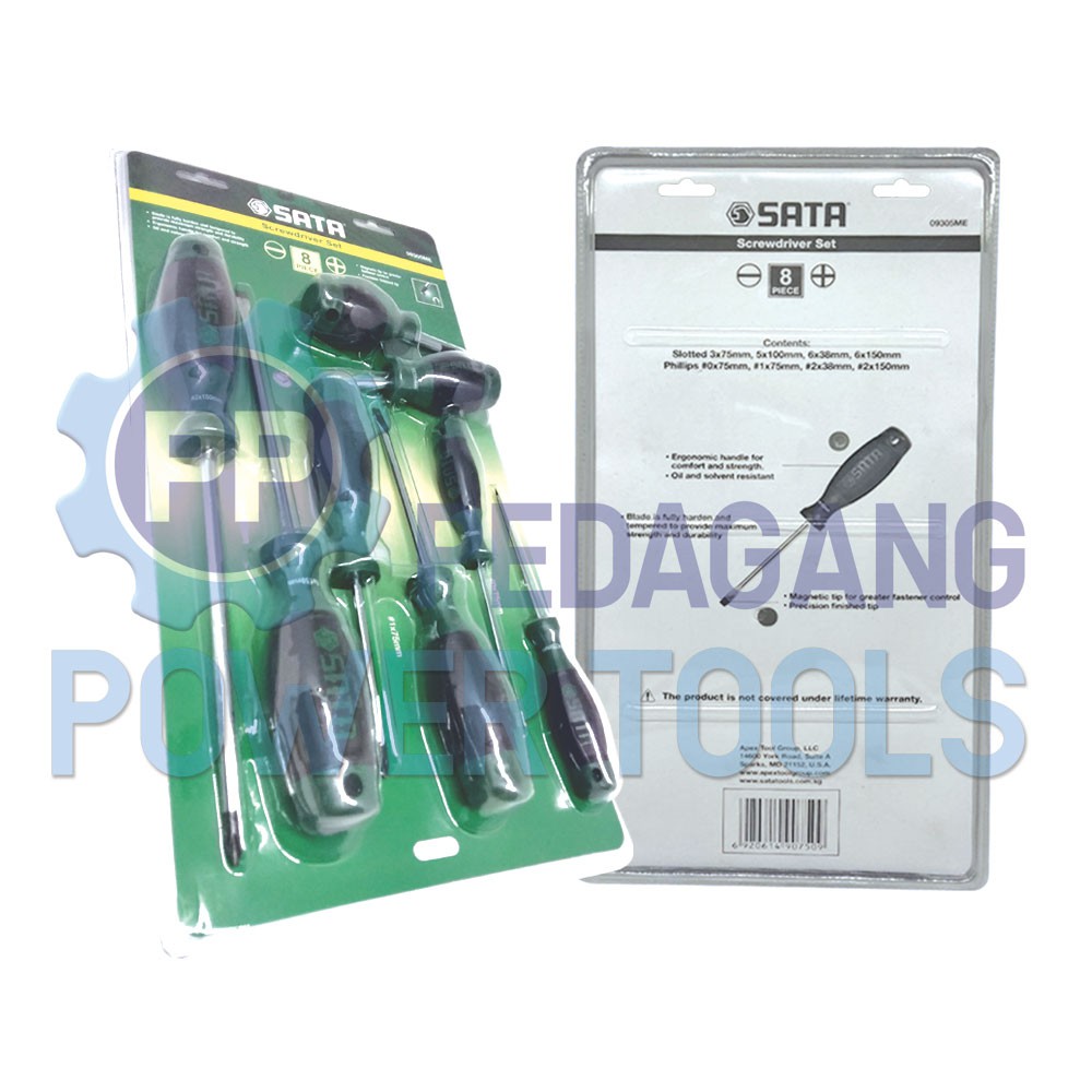 Jual Sata Obeng Set Pcs Plus Minus Combination Screwdriver Set