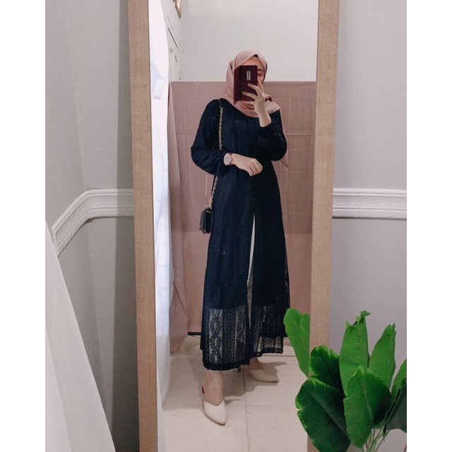 Gamis  Alya / Dress Alya Brukat