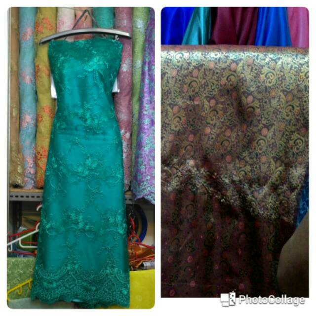 Paket Sale Tila Cornely Metalik Hijau Tosca+Puring+Songket Rp 160.000/ptg