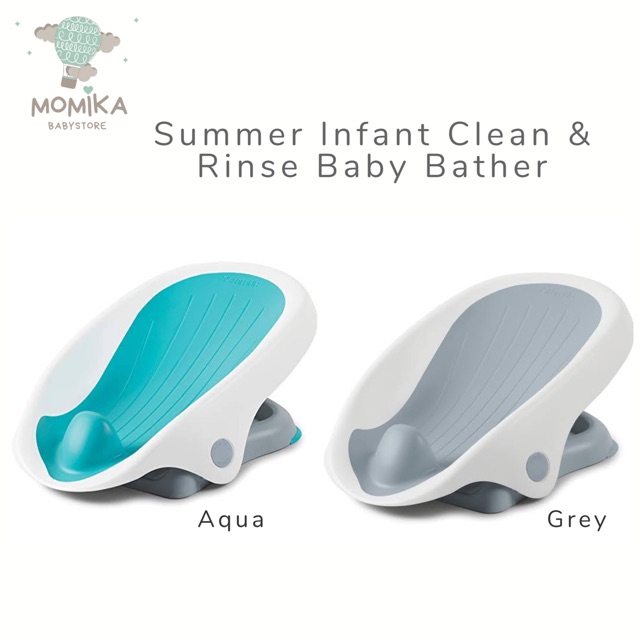 Summer Infant Clean Rinse Baby Bather Shopee Indonesia