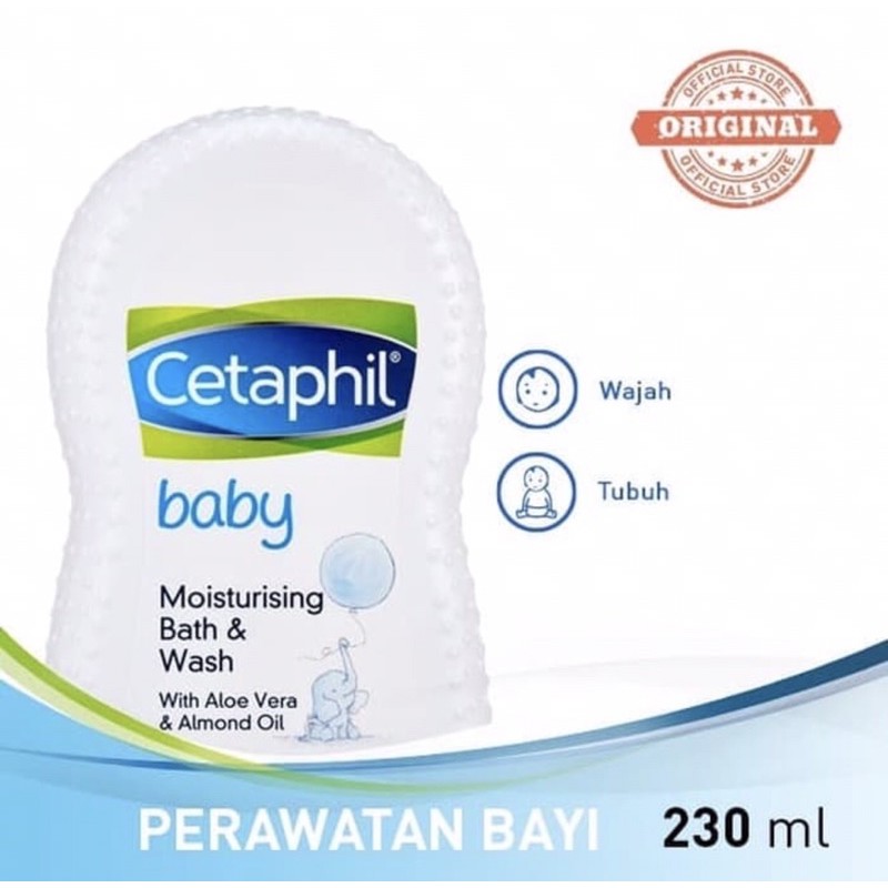 Cetaphil baby moisturising bath &amp; wash 230 ml