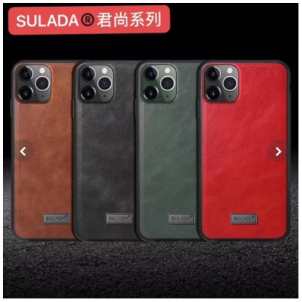 Genuine Leather Original Soft Case Casing Iphone 11 Pro Max 6.5 Sulada