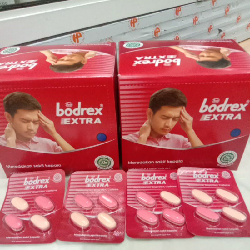 Jual Bodrex Extra Strip Isi 4 Tablet Shopee Indonesia
