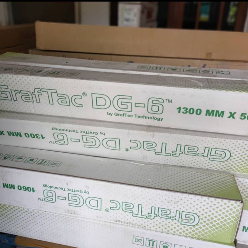 

Stiker Graftac DG 6 uk 1.3m x 50m