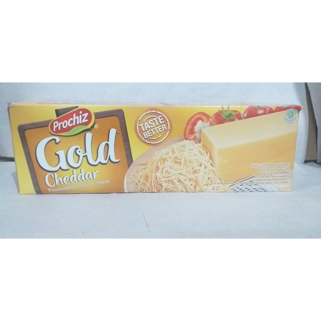 

Keju Prochiz Gold Kemasan 2kg