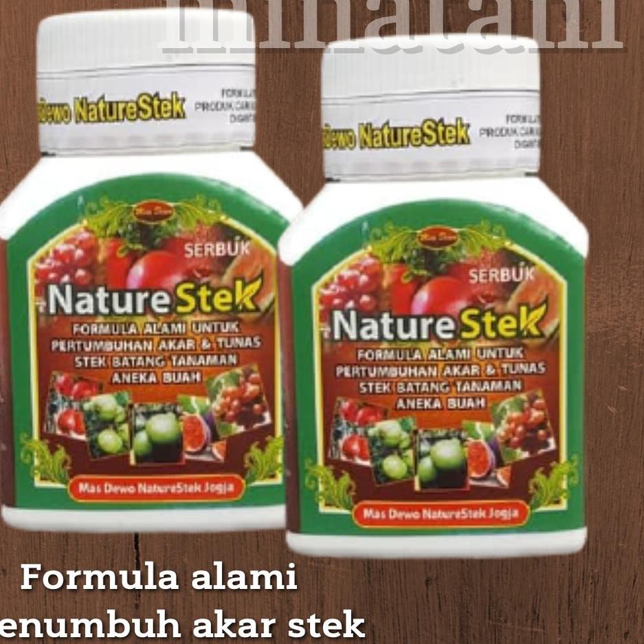 Rebornϟtop PERANGSANG AKAR BATANG STEK-NATURE STEK 100 GRAM