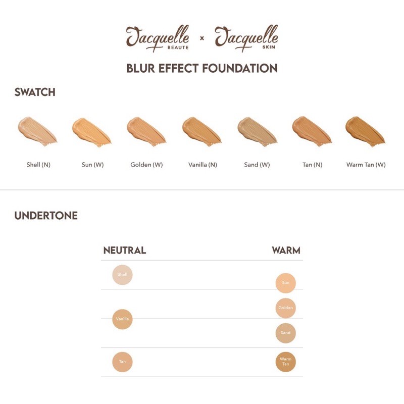 Jacquelle Blur Effect Foundation Share in Jar