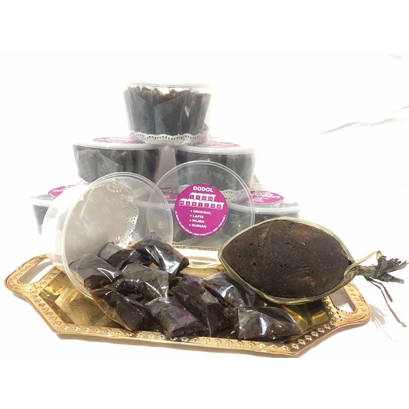 

Dodol tenjo rasa original dengan gula aren asli
