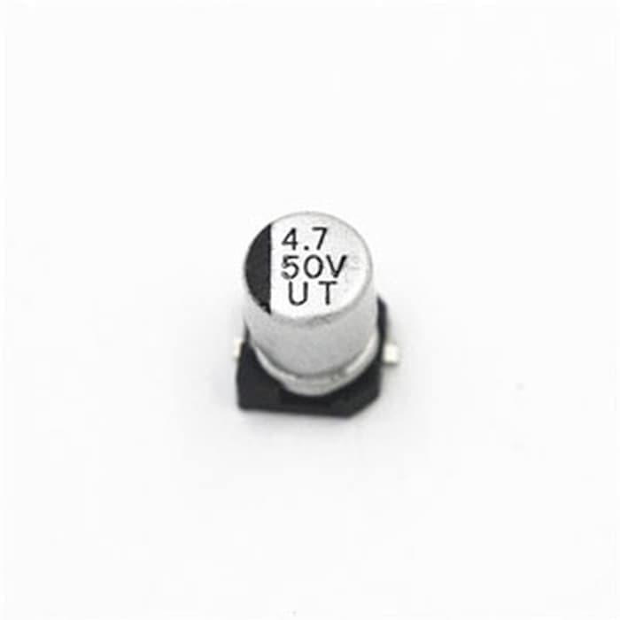 SOLID SMD ELCO CAPACITOR ELKO KAPASITOR 4.7UF 50V 4.7UF50V AH01